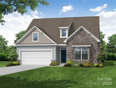 New construction Single-Family house 4025 Grace Pointe Drive, Unit 105, Wesley Chapel, NC 28079 - photo 0