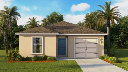 New construction Single-Family house 1142 Amber Waves Ct, Lake Wales, FL 33859 plan Cameron - image