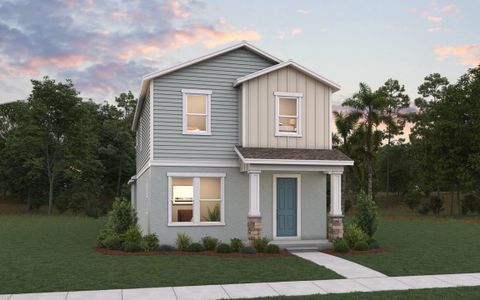 New construction Single-Family house 13005 Tranquil Water Aly, Winter Garden, FL 34787 plan Newbury - image