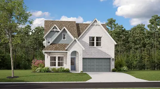 New construction Single-Family house 3315 Everett, Kyle, TX 78640 plan Brock - image