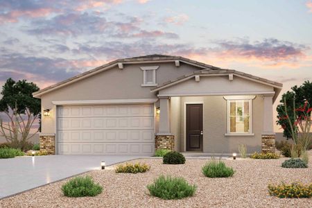 New construction Single-Family house 22080 N Lynn St, Maricopa, AZ 85138 plan Wren - image