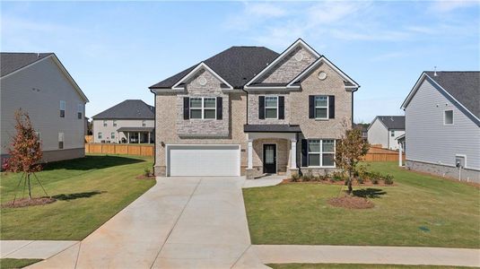 New construction Single-Family house 3249 Champions Way, Loganville, GA 30052 Holbrook- photo 0