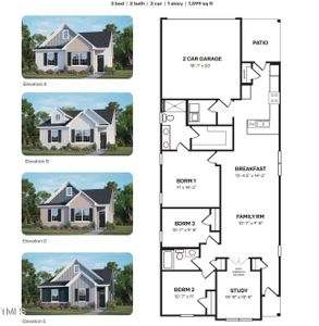 New construction Single-Family house 804 Dorset Strm Dr, Fuquay Varina, NC 27526 The Beckett- photo 4 4