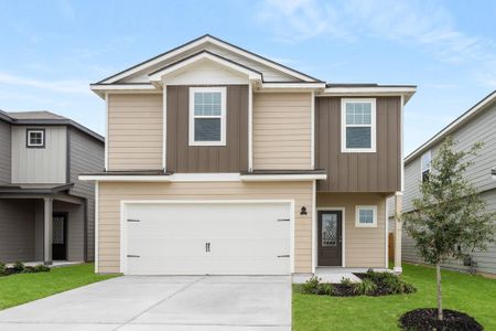 New construction Single-Family house 173 Surrey Oaks, Maxwell, TX 78656 Osage - photo 0 0