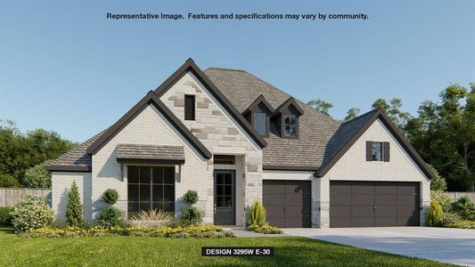 New construction Single-Family house 10436 Gray Hills Dr, Fort Worth, TX 76126 plan 3295W - image