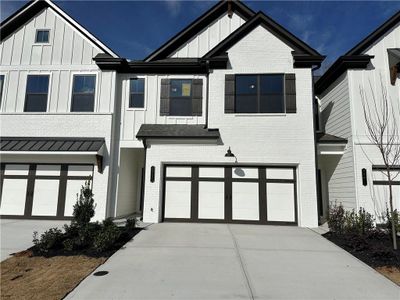 New construction Townhouse house 4131 Millstone Park Ln, Gainesville, GA 30504 plan Durham - image