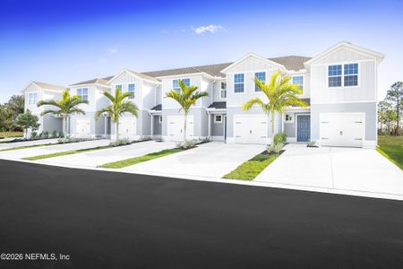 New construction Townhouse house 55 Alexander Ln, Palm Coast, FL 32164 plan Piper End Home - image