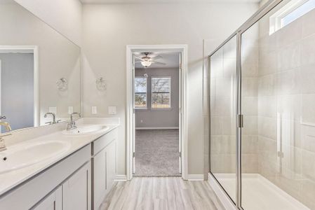 New construction Single-Family house 944 Sun Grove Trl, Georgetown, TX 78628 Olympic- photo 18 18