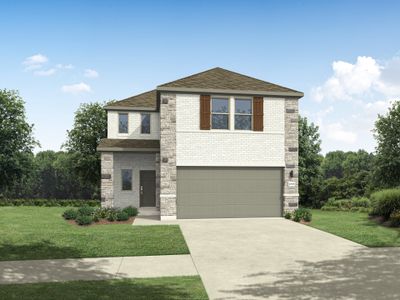 New construction Single-Family house 4913 Bridwell Ln, Austin, TX 78754 plan Willow | Evelyn - image