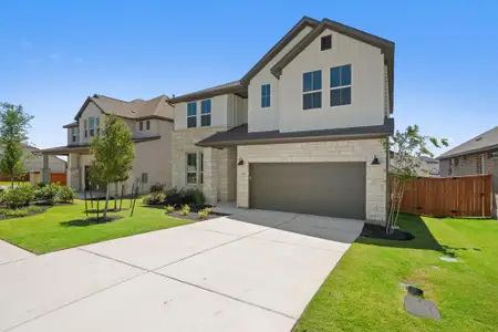 New construction Single-Family house 148 Old Woods Rd, Liberty Hill, TX 78642 plan Reimer - image