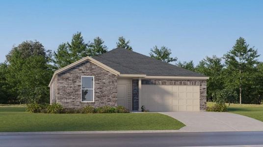 New construction Single-Family house 966 Garden Path Drive, Willis, TX 77378 Joplin- photo 0