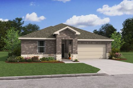 New construction Single-Family house 30602 Johnson Aly, Magnolia, TX 77355 plan Goldenrod II - image
