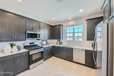 New construction Single-Family house 8255 E Prairie Ave, Mesa, AZ 85212 Lucia Plan 2019- photo 3 3