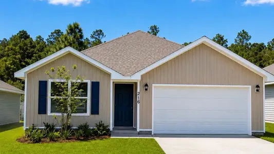 New construction Single-Family house 216 Dockside Rd, Freeport, FL 32439 plan The Aldridge - image
