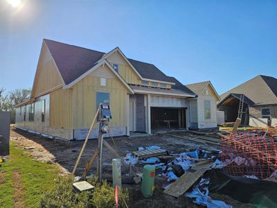 New construction Single-Family house 8410 Sheffields Leader, Fulshear, TX 77441 Somervell- photo 0