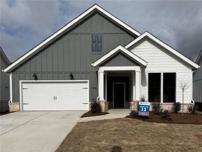 New construction Single-Family house 248 Persimmon Dr, Holly Springs, GA 30115 Portico- photo 0 0