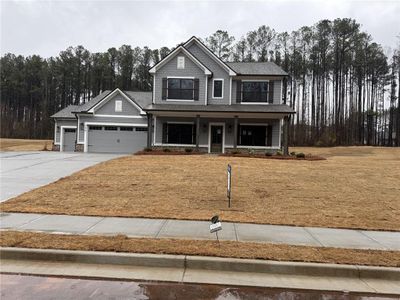 New construction Single-Family house 170 Weslyn Dr, Social Circle, GA 30025 plan (GA)Jackson A.1 3 Front Entry - image