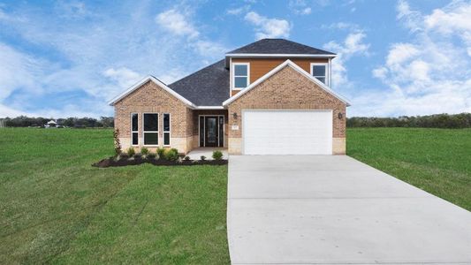 New construction Single-Family house 207 Cripple Creek Lane, Angleton, TX 77515 - photo 0