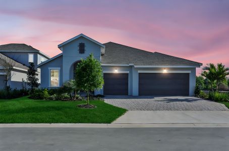 New construction Single-Family house 7421 Sea Manatee St, Parrish, FL 34221 plan Boca - image