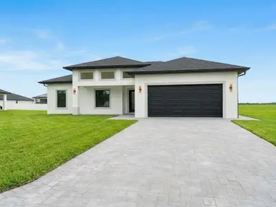 New construction Single-Family house 2405 Conway Ave N, Lehigh Acres, FL 33971 - image