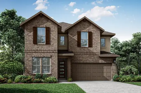 New construction Single-Family house 345 Marisol Bnd, Georgetown, TX 78626 Willow- photo 0