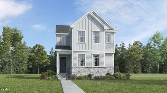 New construction Single-Family house 317 Golden Trace Dr, Garner, NC 27529 plan Waterbury - image