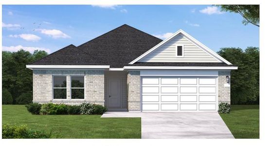New construction Single-Family house 1915 Stargazer Ln, Angleton, TX 77515 plan Upton - image