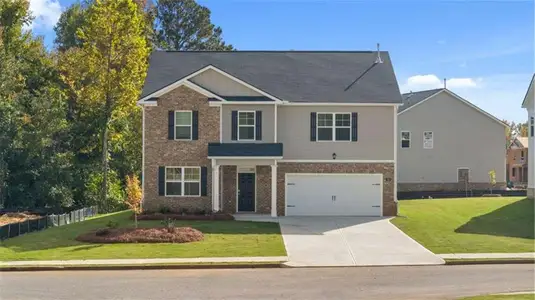 New construction Single-Family house 1940 Van Allen Ct, Dacula, GA 30019 Halton- photo 0