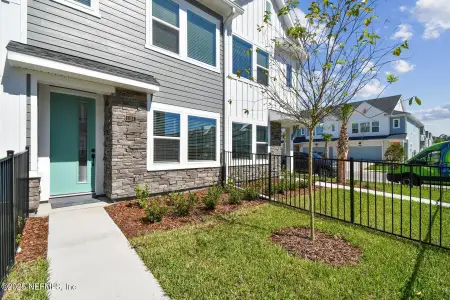New construction Townhouse house 11114 Pangea Ct, Jacksonville, FL 32256 plan The Newton - image