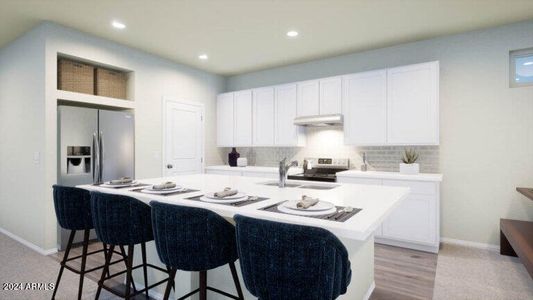 goldenrod rendering kitchen