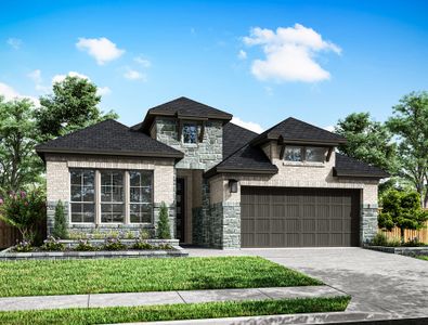 New construction Single-Family house 26122 Happy Home St, Hockley, TX 77447 plan Starling - image