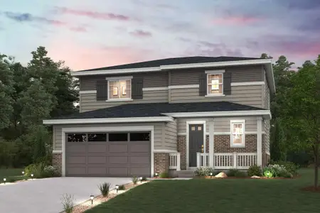 New construction Single-Family house 25042 E 34Th Pl, Aurora, CO 80019 plan Marion | Residence 39208 - image