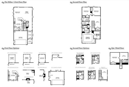 New construction Single-Family house 210 Trace Blf, Dawsonville, GA 30534 plan Dillon - image