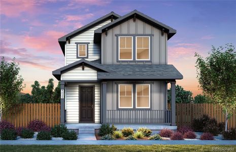 New construction Single-Family house 13174 Barefoot Lakes Pkwy, Firestone, CO 80504 plan Perry - image