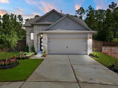 New construction Single-Family house 31957 Retama Rnch Ln, Conroe, TX 77386 Progresso- photo 0