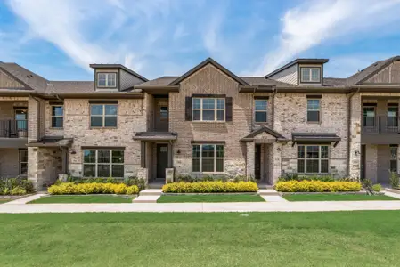 New construction Townhouse house 1916 Watermark Mews, Rowlett, TX 75088 plan Whitney - image