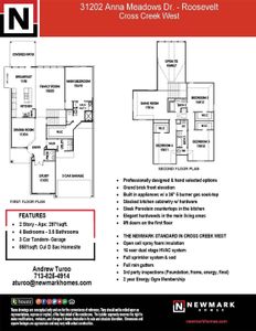 New construction Single-Family house 31202 Anna Meadows Dr, Fulshear, TX 77441 plan Roosevelt - image 5