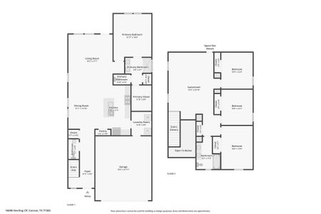 New construction Single-Family house 380 Sunrise Ranch Dr, Montgomery, TX 77316 plan The Gateway (390) - image