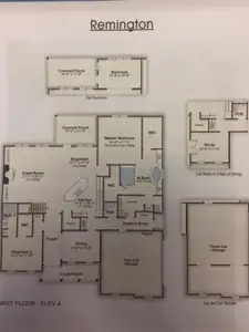 New construction Single-Family house 12705 Heather Mist, Arlington, TN 38002 plan Remington - image