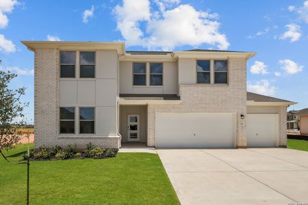 New construction Single-Family house 17434 Yellow Pine Dr, Elmendorf, TX 78112 plan Donley - image