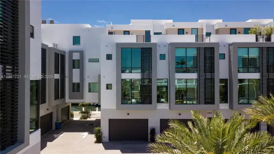 New construction Townhouse house 4008 Ne 167Th St, Unit 6, North Miami Beach, FL 33160 plan Dahlia - image