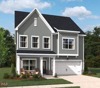 New construction Single-Family house 205 S Harvest Rdg Wy, Unit Homesite 214, Clayton, NC 27520 - image