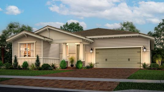 New construction Single-Family house 19063 Wood Stork Way, Loxahatchee, FL 33470 Coriander- photo 0