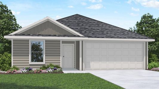 New construction Single-Family house 332 Amy Street, Angleton, TX 77515 The Harris- photo 0