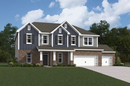 New construction Single-Family house 229 Amber Glen Dr, Locust, NC 28097 plan Dickinson - image