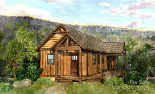 New construction Single-Family house 371 E Falls View Dr, Pisgah Forest, NC 28768 - image