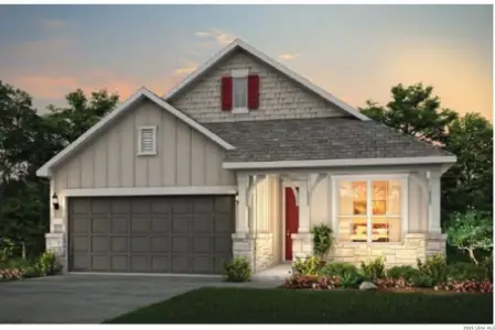 New construction Single-Family house 228 Wild Creek Rd, Seguin, TX 78155 plan Oakmont - image