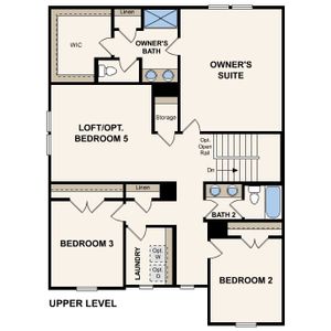 New construction Single-Family house 5262 Mulberry Creek Wy, Flowery Branch, GA 30542 plan Atlas - image