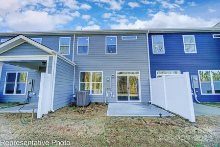 New construction Townhouse house 4263 Black Ct, Unit 201, Harrisburg, NC 28075 null- photo 37 37