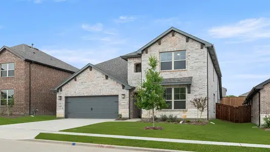New construction Single-Family house 1906 Bobbin Mill Ln, Forney, TX 75126 plan Ironwood II U - image